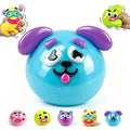 NEW Smushers Curiosities Dog Face Swap Squishy Toy Soft Slow Rise Squeeze Gift