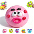 NEW Smushers Curiosities Dog Face Swap Squishy Toy Soft Slow Rise Squeeze Gift